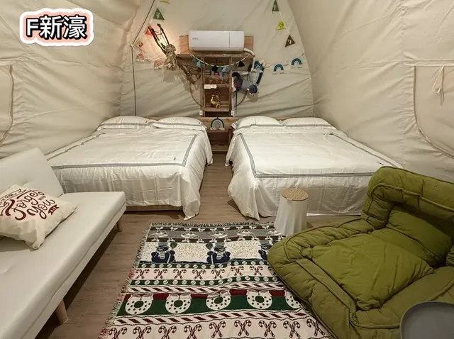 帆船村露營區｜獨家7折起！豪華露營一泊三食-【豪華露營】F新濠-1