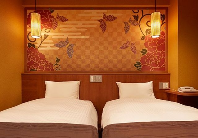 Sakura Sky Hotel-Bathing Twin-2