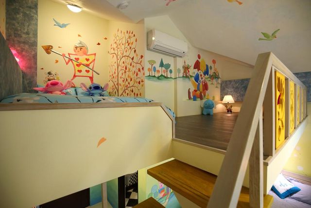 Si Sen Huo Tien Yuan Homestay-Sleepwalking Wonderland Quadruple Room-4