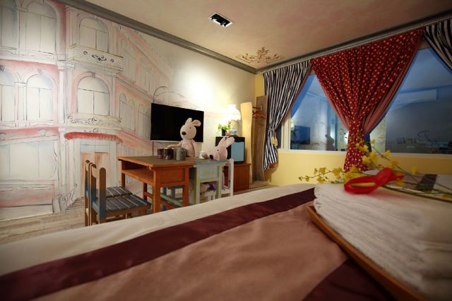 Si Sen Huo Tien Yuan Homestay-Sleepwalking Wonderland Quadruple Room-10