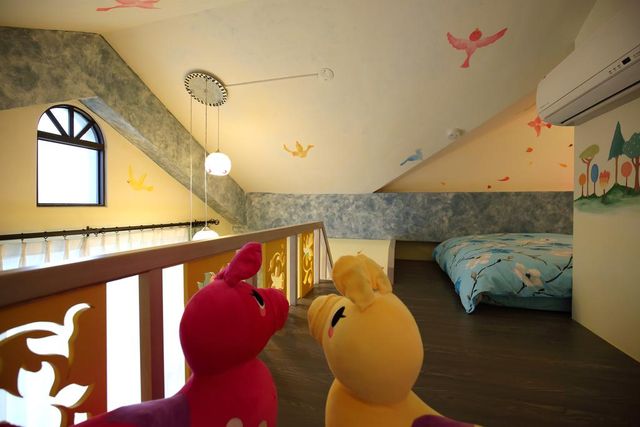 Si Sen Huo Tien Yuan Homestay-Sleepwalking Wonderland Quadruple Room-5