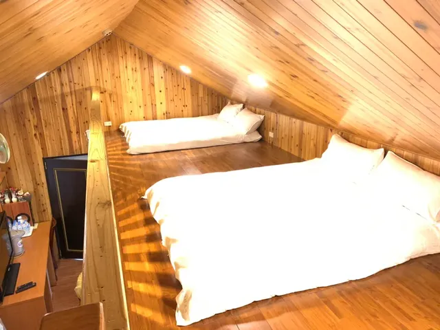 Fairy tale village ecological farm B & B-Six-family cabin for 8 people, parent-child slide-2