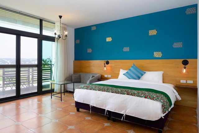 墾丁康逸旅宿comeinn2｜寵物友善-豪華陽臺雙人房-4
