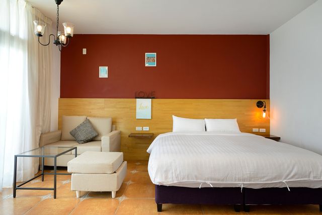 墾丁康逸旅宿comeinn2｜寵物友善-豪華陽臺雙人房-7