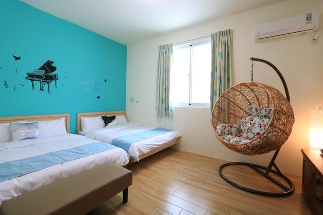 Kenting Beauty111 B&B-Vienna Quadruple Room-6