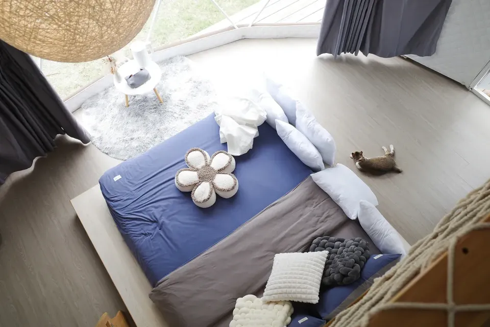 山見懶人露營 | 獨家85折起！星球帳上下鋪！獨立衛浴含冷氣！自助式露營體驗-【自助式懶人露營】星球帳-4