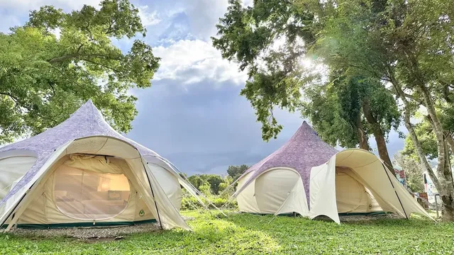 軒沐居Campsite | 鹿野高台，走路5分鐘就到熱氣球會場！多種豪華免搭帳篷及帳位-蓮花四人房-3
