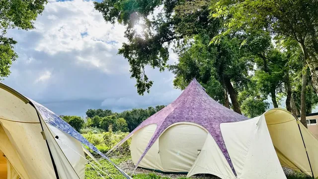 軒沐居Campsite | 鹿野高台，走路5分鐘就到熱氣球會場！多種豪華免搭帳篷及帳位-蓮花四人房-2