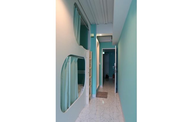 野餐青年旅宿 大阪｜櫻川站步行1分/大阪難波站步行15分-女性4床背包客房-8