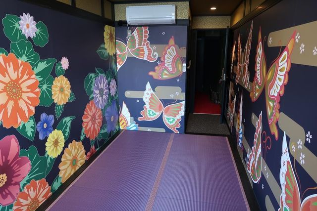 野餐青年旅宿 大阪｜櫻川站步行1分/大阪難波站步行15分-雙床房（帶私人浴室）-1