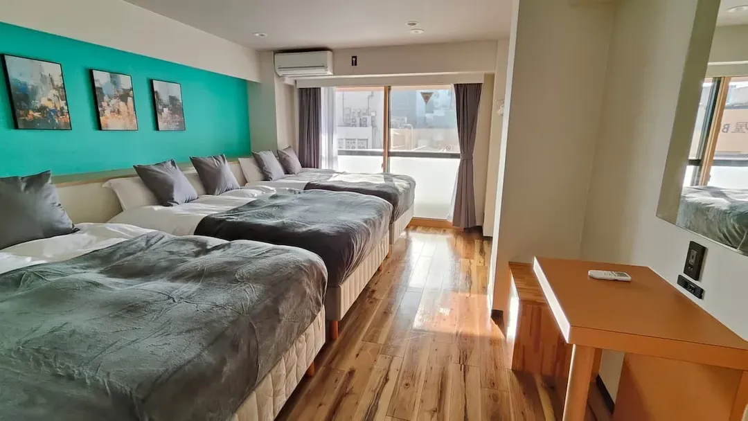 OCY: Open Sale! 30 seconds from Nihonbashi Station, within walking distance of Dotonbori and Shinsaibashi! Designer's Aparthotel