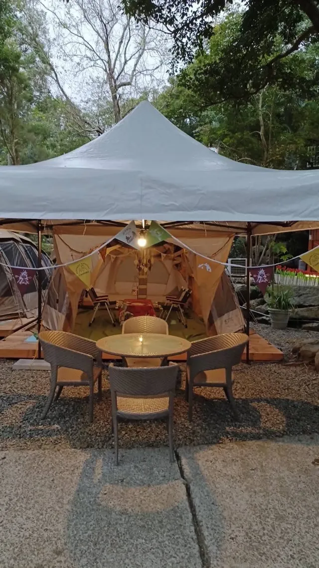 帆船村露營區｜獨家7折起！豪華露營一泊三食-隧道帳1-9