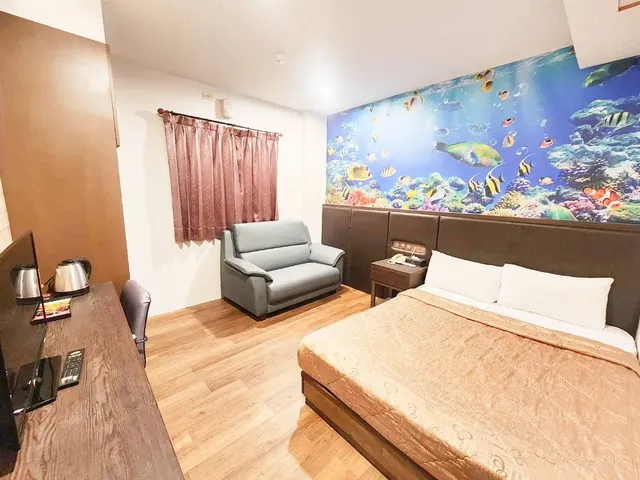 皇家商務旅館-豪華雙人房(一大床)-6