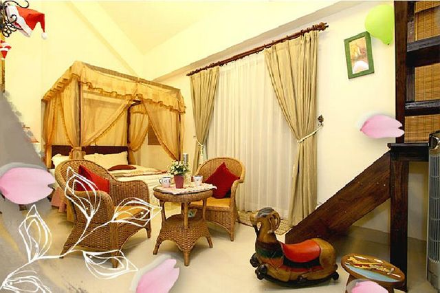 Shuiyue Guesthouse-Guanyue Garden Loft Quadruple Room-1
