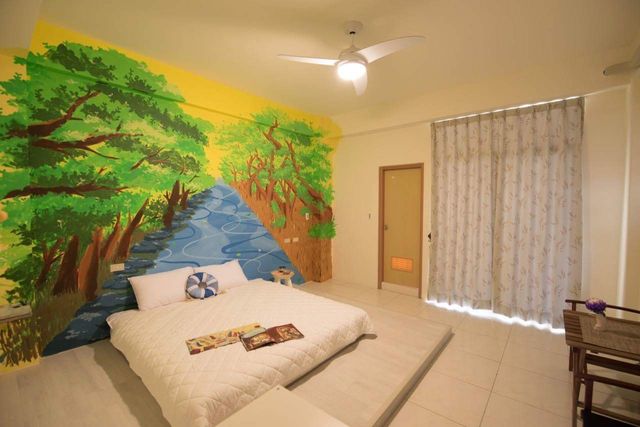 Anping two parent-child bed and breakfast-Four grass house-1