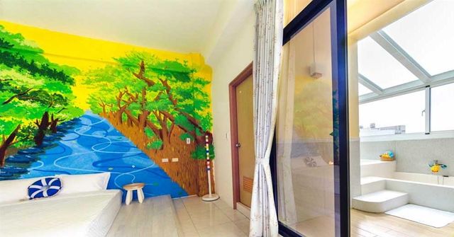 Anping two parent-child bed and breakfast-Four grass house-4