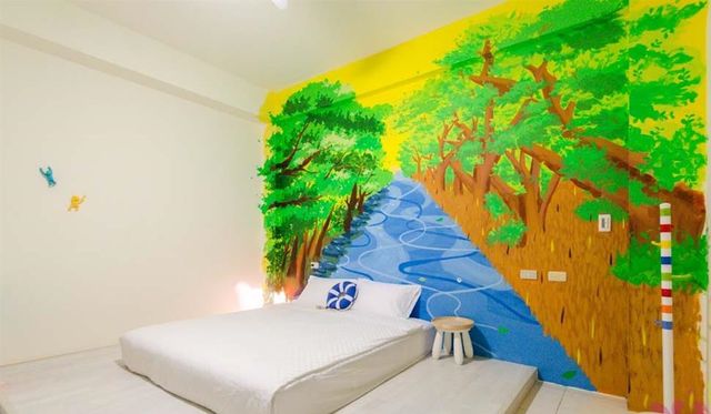 Anping two parent-child bed and breakfast-Four grass house-2