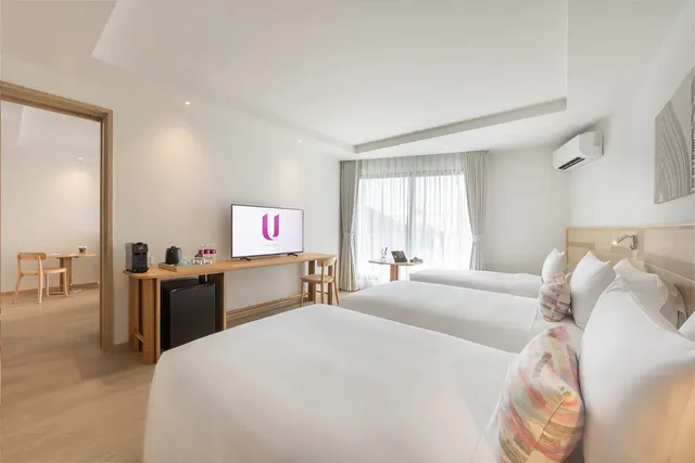 烏華欣飯店 (U Hua Hin)-三人家庭連通房 (含早餐) 積極型退訂政策 (Triple Family Connecting (Room with breakfast)) Positive cancellation policy-4
