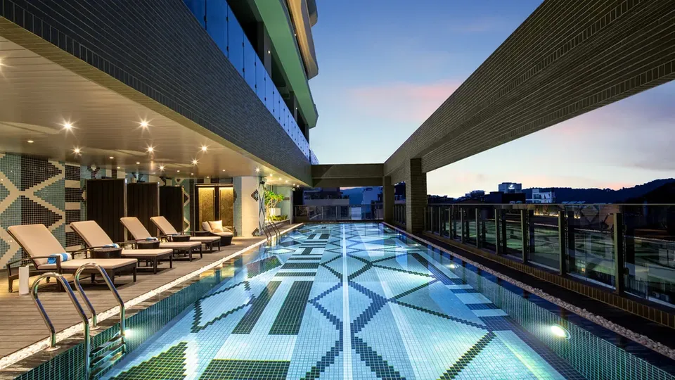 【高鐵假期】南投日月潭力麗溫德姆溫泉酒店2日自由行-精緻家庭房(2中床，含早餐)-5