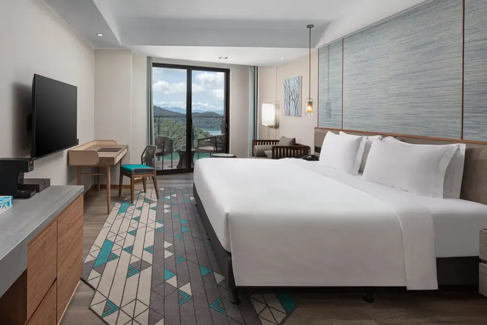 【高鐵假期】南投日月潭力麗溫德姆溫泉酒店2日自由行-精緻雙人房(2小床,含早餐)-1