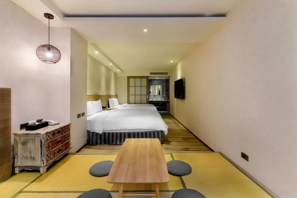 【高鐵假期】嘉義蘭桂坊花園酒店2日自由行-2025尊貴四人房_和式(2大床)-4