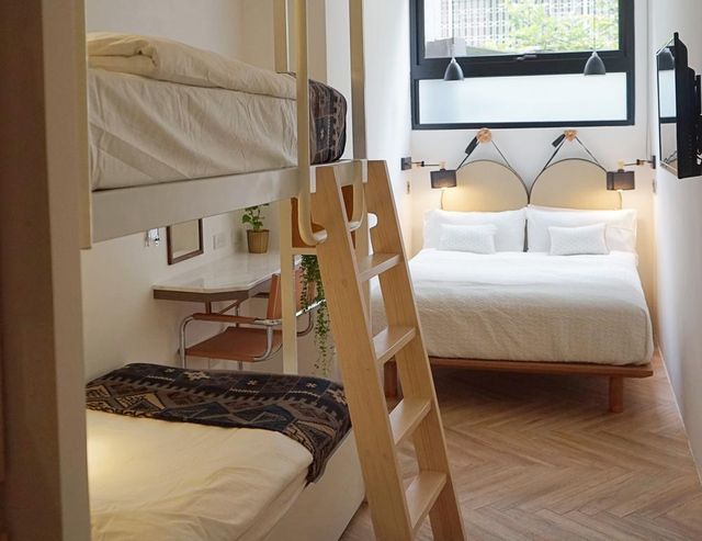 你好咖啡旅館 NiHao Cafe Hotel-四人房-6