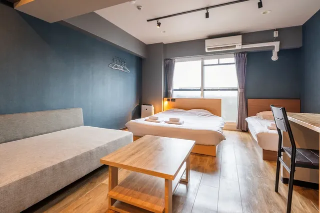 이 스테이 (E-STAY) 난바-MAX4 people【e-stay namba/self-apartment 】Atype-3