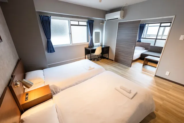 이 스테이 (E-STAY) 난바-MAX5people room【e-stay namba/self-apartment 】-6