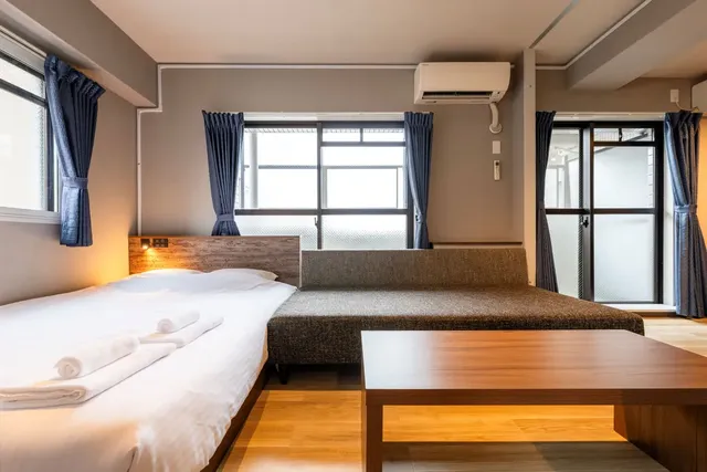 이 스테이 (E-STAY) 난바-MAX5people room【e-stay namba/self-apartment 】-7