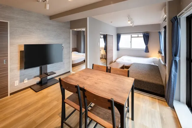 이 스테이 (E-STAY) 난바-MAX5people room【e-stay namba/self-apartment 】-5