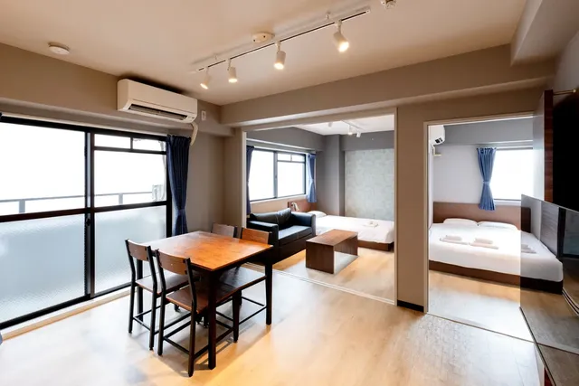 이 스테이 (E-STAY) 난바-MAX7people room【e-stay namba/self-apartment 】-3