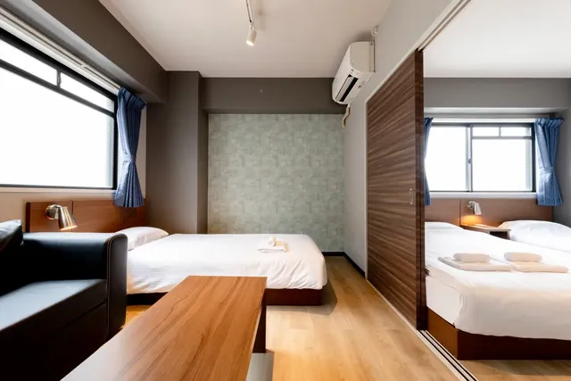 이 스테이 (E-STAY) 난바-MAX7people room【e-stay namba/self-apartment 】-7