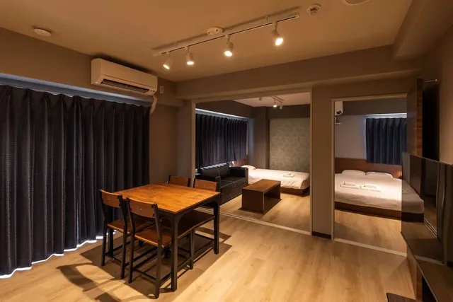 이 스테이 (E-STAY) 난바-MAX7people room【e-stay namba/self-apartment 】-4