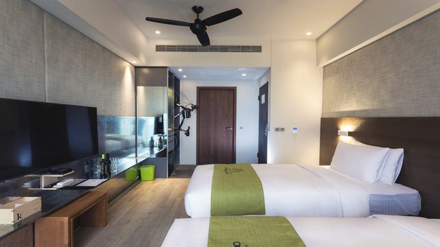 Kadda Hotel 璽賓行旅 | 海景 | 自行車友善-海景房 l 精緻海景雙床房-二單床-1