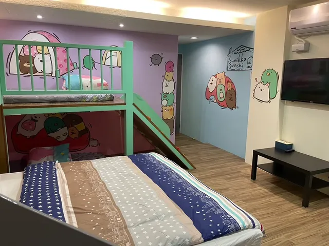 童話森林 l 主題客房-親子四人房-3