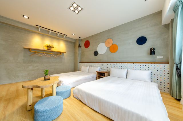 墾丁Happy兔民宿｜14~28人墾丁包棟｜兒童戲水池｜烤肉麻將-The new 14-28 people design package hotel-5