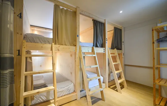 Seoul Papa Guesthouse-Female dormitory room 1-12
