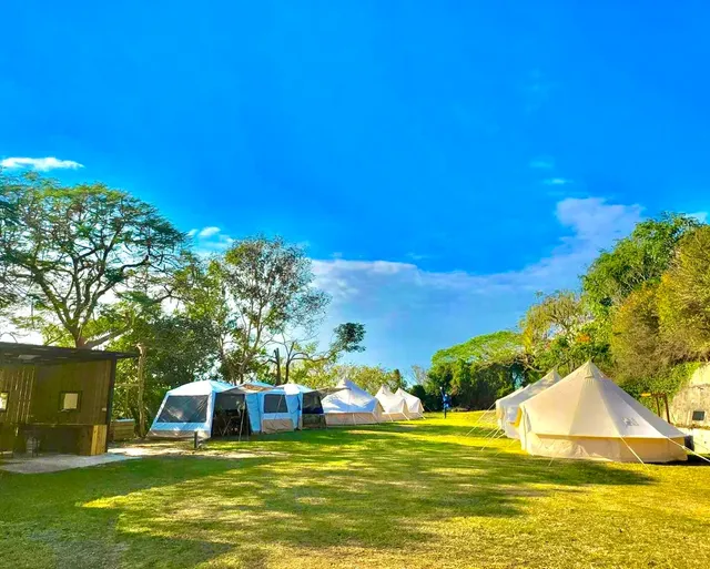 黃金好望角露營區 | 限時優惠75折！超美夕陽懶人露營，豪華一泊二食-豪華鐘型帳-5