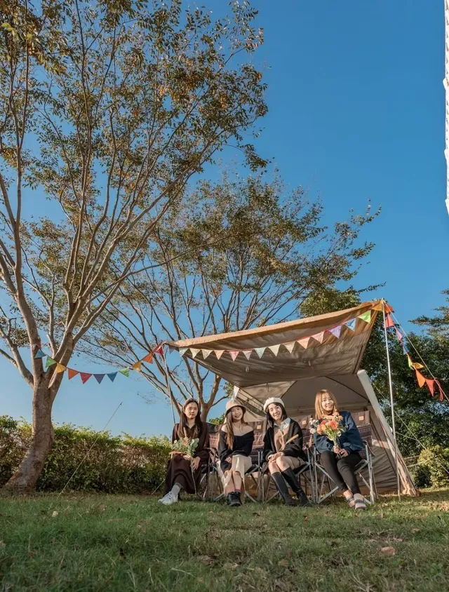 黃金好望角露營區 | 限時優惠75折！超美夕陽懶人露營，豪華一泊二食-豪華鐘型帳-8