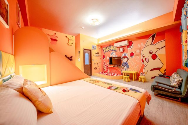 Han days B & B-Tongcai Pavilion-201 Pokémon Six-person Room-3
