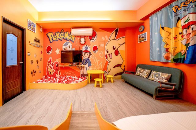 Han days B & B-Tongcai Pavilion-201 Pokémon Six-person Room-5