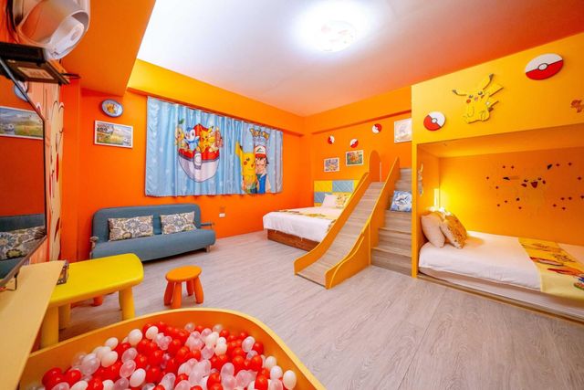 Han days B & B-Tongcai Pavilion-201 Pokémon Six-person Room-1