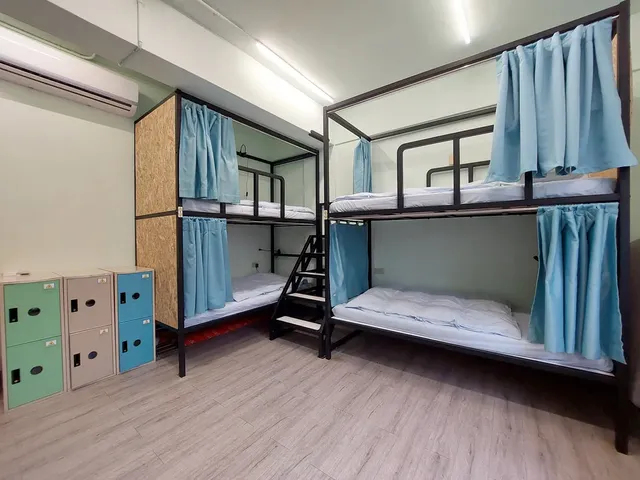 途中 ‧ 台北 國際青年旅舍-混住多人房的上舖床位 (不指定房型)-3