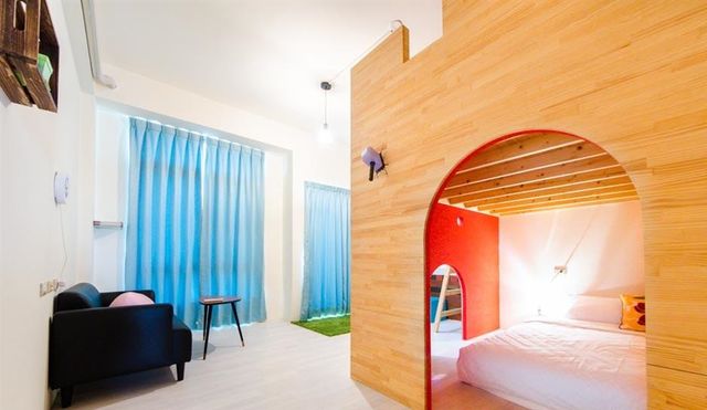 Anping two parent-child bed and breakfast-7 people package-3