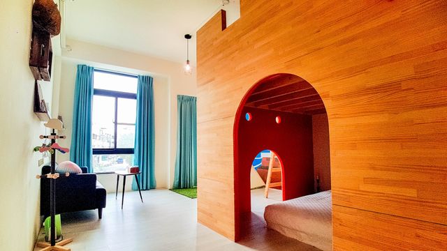 Anping two parent-child bed and breakfast-7 people package-4