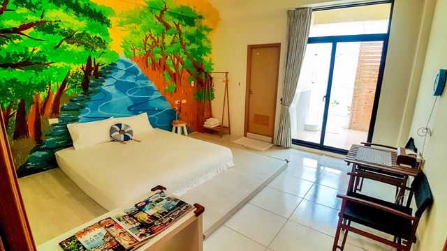 Anping two parent-child bed and breakfast-7 people package-6