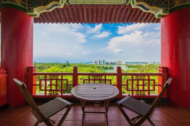 高雄圓山大飯店-湖景雙人客房（兩大床）-4