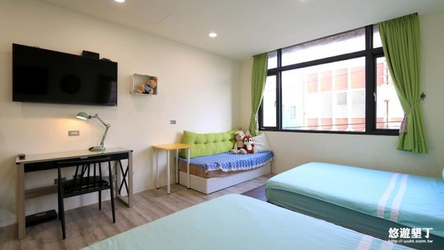 Partly sunny B & B-微風綠六人房-5