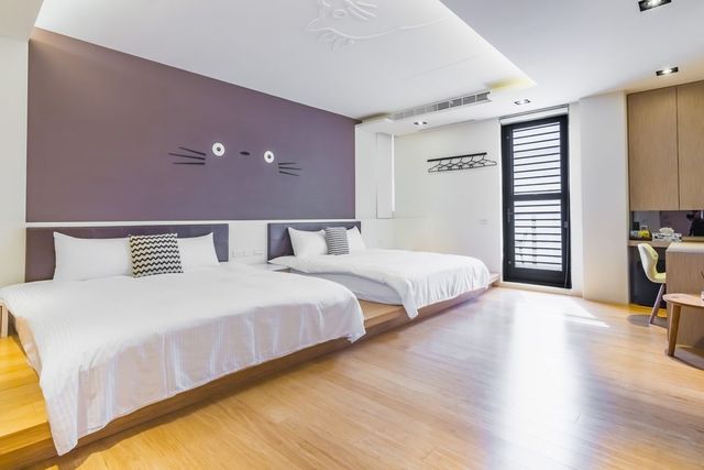 천펀 홈스테이 (Chen Feng Homestay)-Garden View Quad Room-6