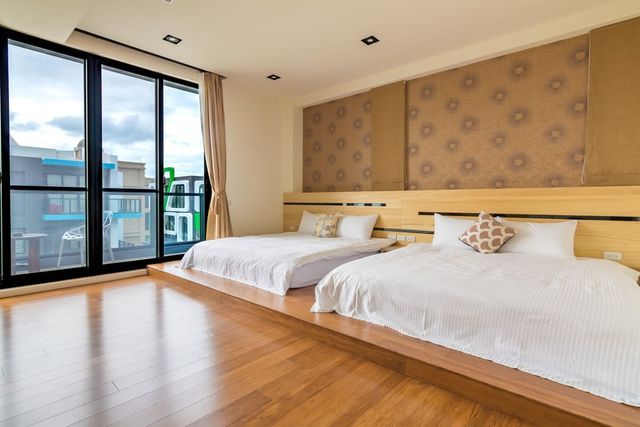 천펀 홈스테이 (Chen Feng Homestay)-Garden View Quad Room-8